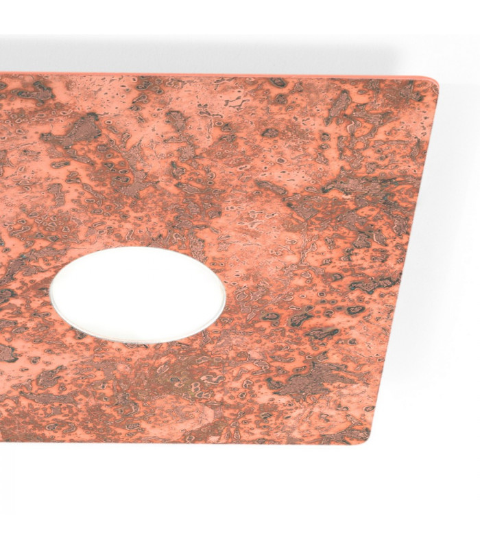 Lifestyle Metal Surface Mounted Ceiling Light - Vintage Copper Finish, 2x GX53