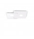 Lifestyle Surface Mounted Ceiling Light - White Finish