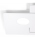 Lifestyle Surface Mounted Ceiling Light - White Finish, 2x GX53