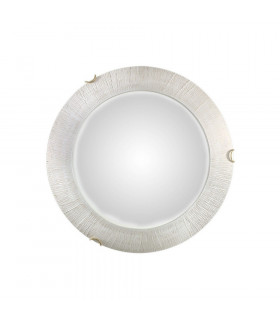 Lifestyle Glass Simple Flush Ceiling Light Gold - Sun White Finish