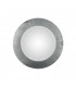 Lifestyle Glass Simple Flush Ceiling Light Silver - Sun Silver Finish