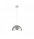 Designer Metal Dome Pendant Light Matt - Vintage Silver Finish