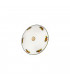 Cottage Style Finished Flush Ceiling Lamp Antique Brass