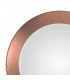 Lifestyle Simple Flush Ceiling Light - Leaf Copper Finish, 1x E27