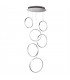 Integrated LED Ceiling Pendant Light Chrome - 1