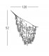 Integrated LED Designer Crystal Ceiling Light White Matt - 3