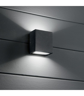 LED Outdoor Cubic Up & Down Wall Light Anthracite IP65, 3000K