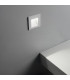LED Outdoor Square Recessed Wall Light Anthracite IP65, 3000K