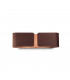 Decorative Flush Wall Light Corten, E27