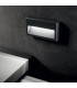 LED Outdoor Rectangle Flush Wall Light Anthracite IP65, 3000K