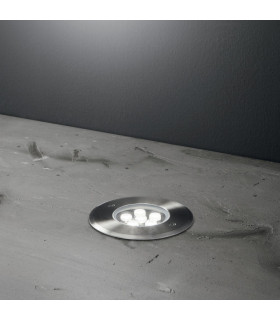 LED Outdoor Recessed Floor & Decking Light Steel IP67, 3000K