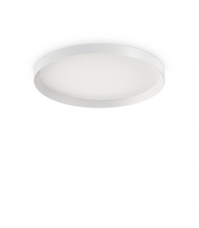 Decorative Round Simple Flush White, 3000K
