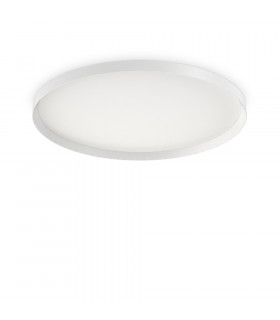 Decorative Round Simple Flush White, 3000K