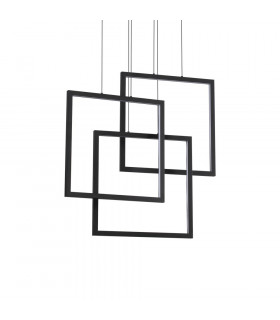 LED Decorative Integrated Pendant Light Black, 83000K