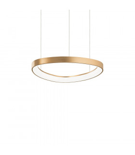 LED Decorative Integrated Pendant Light Brass, 3000K