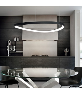 LED Decorative Integrated Pendant Light White, 3000K