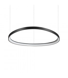 LED Decorative Integrated Pendant Light Black, 3000K