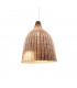 Decorative Dome Pendants Wood, E27