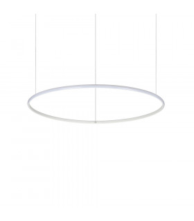 LED Decorative Round Integrated Pendant Light White, 3000K
