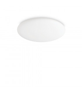 LED Decorative Simple Flush White, 3000K