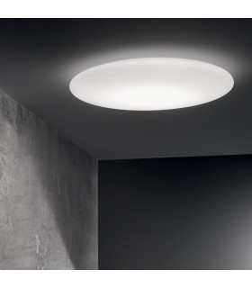 LED Decorative Simple Flush White, 3000K
