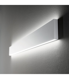 Decorative Linear Integrated LED Wall Light White, 4000K
