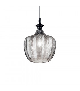 Decorative Glass Dome Pendants Smoke, E27