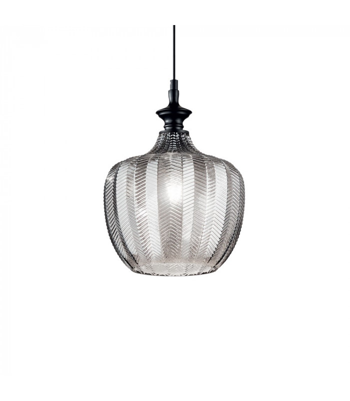Decorative Glass Dome Pendants Smoke, E27