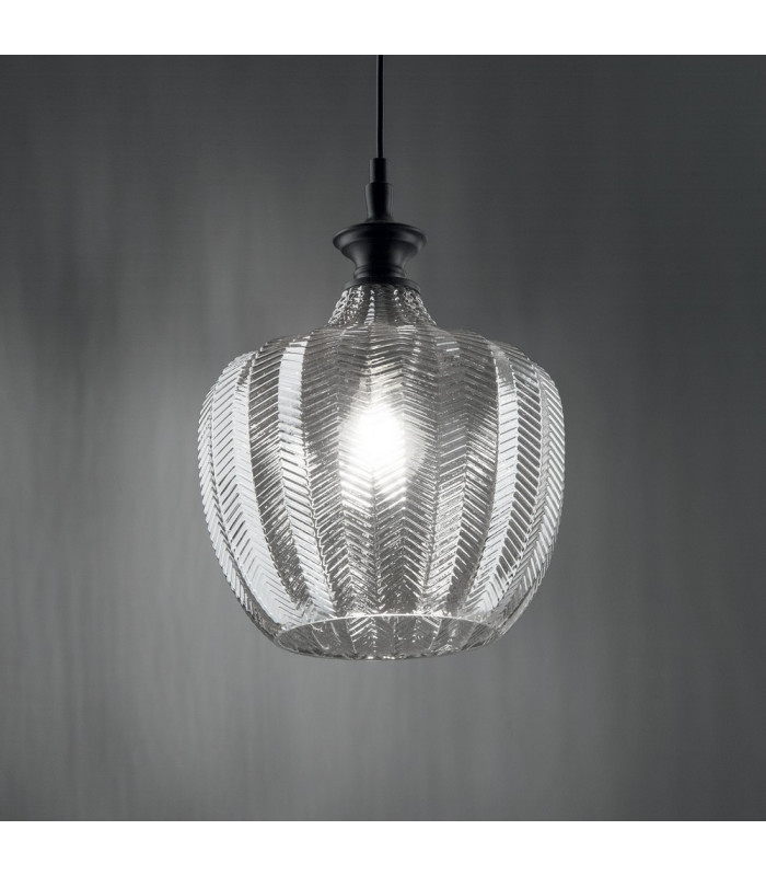 Decorative Glass Dome Pendants Smoke, E27