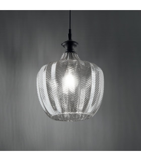 Decorative Glass Dome Pendants Transparent, E27