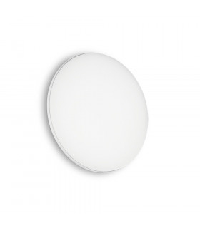 LED Outdoor Round Simple Flush White IP65, 3000K