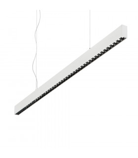 LED Decorative Linear Straight Bar Pendant White, 4000K