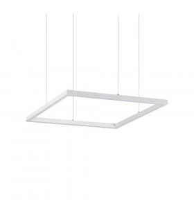 Decorative Square Integrated Pendant Light White, 3000K, 33W