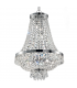 Decorative Grand Chandelier Chrome, G9 - 1