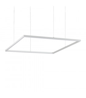 Decorative Square Integrated Pendant Light White, 3000K, 51W