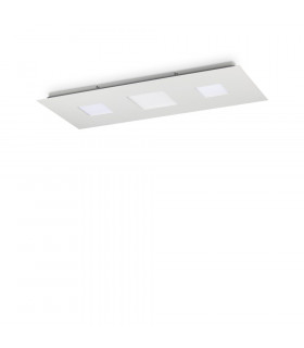 LED Decorative Small Simple Flush White, 3000K