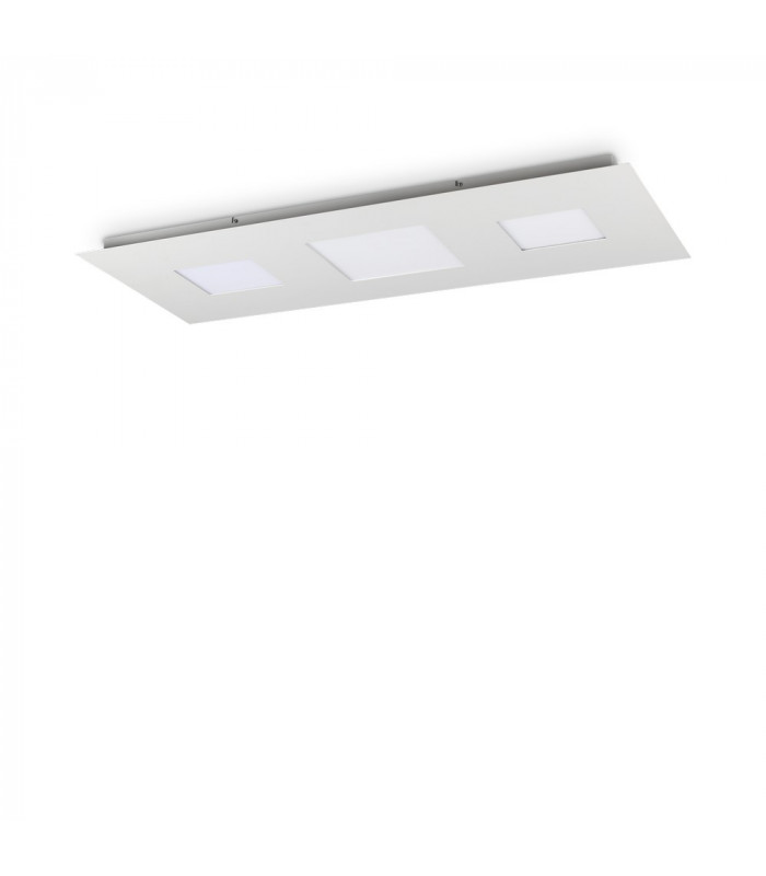 LED Decorative Big Simple Flush White, 3000K