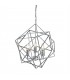 3 Light Ceiling Pendant Chrome, E14 - 1