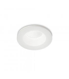 Round Recessed Downlight White IP65, 3000K, 8W