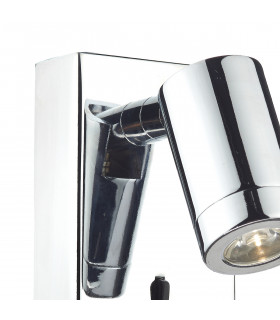 Reading Wall Light LED Polished Chrome