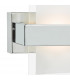 LED Wall Light Polished Chrome & Glass