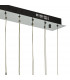 Bar Pendant Light Black Chrome & Multi Colour, 15x G4