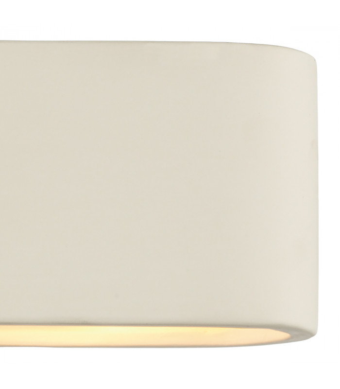 Plaster Ceramic Wall Light Small
