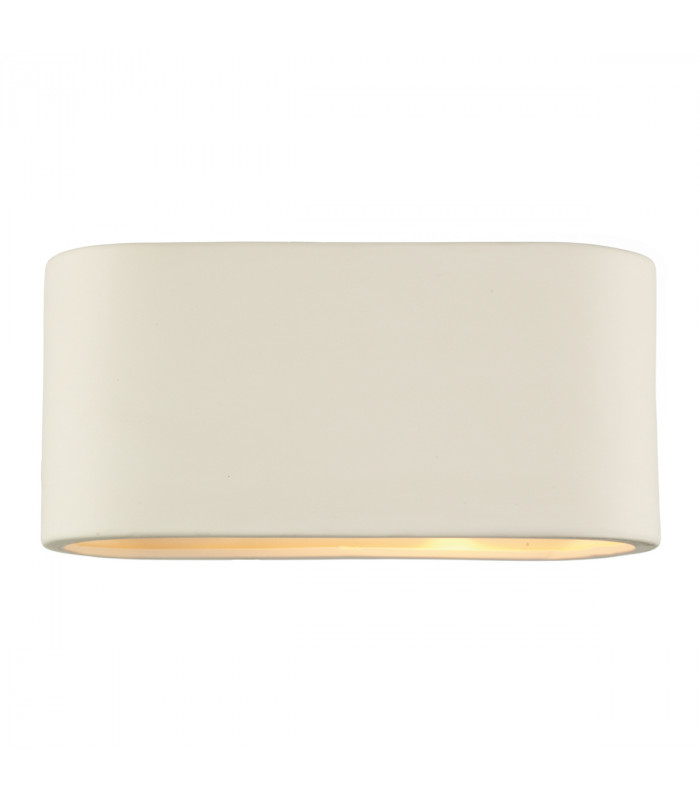 Plaster Ceramic Wall Light Large