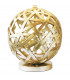 Table Lamp complete with Round Tapered Shade Bronze
