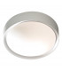 Simple Flush Ceiling Light White IP44, 1x E27