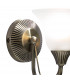 Single Wall Light Antique Brass complete with Glass