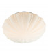 Patterned Glass Flush Ceiling Light Small IP44