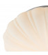 Patterned Glass Flush Ceiling Light Small IP44