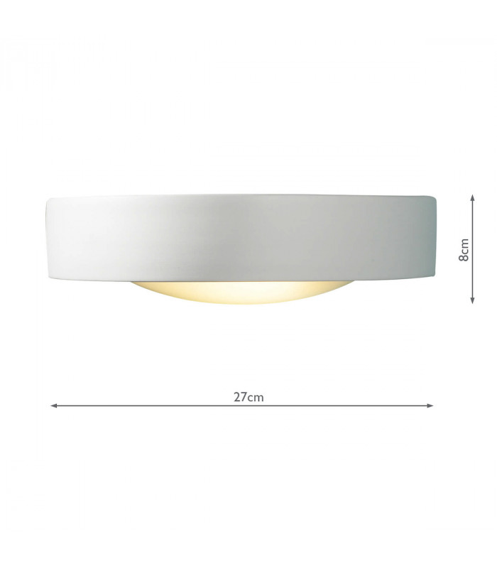 Flush Ceiling Light Wall Washer Light White